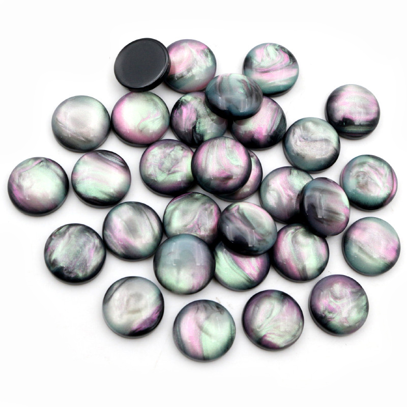 Body Jewelry Top - 40pcs 8mm 10mm 12mm Round Resin