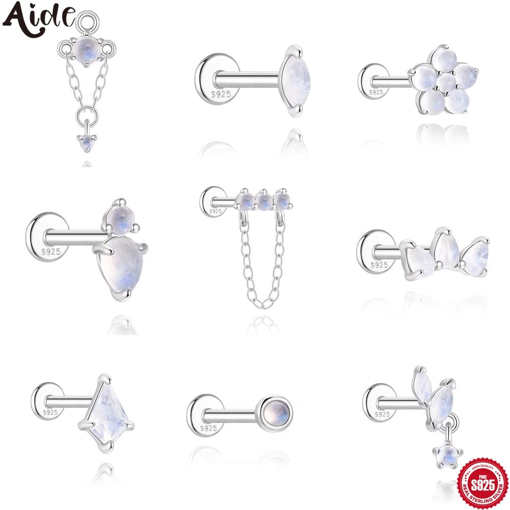 Body Jewelry Earrings - Aide 925 Sterling Silver Ear Bone