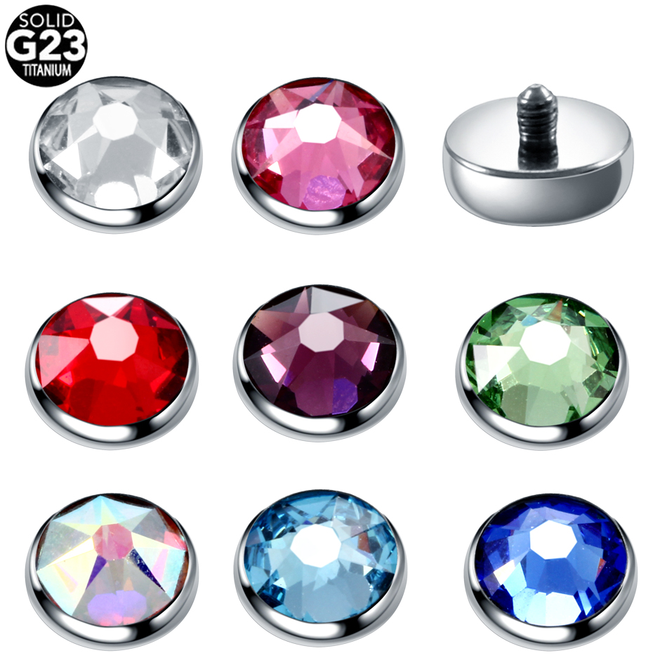 Body Jewelry Implants - 1PC G23 Titanium Dermal Anchor Base
