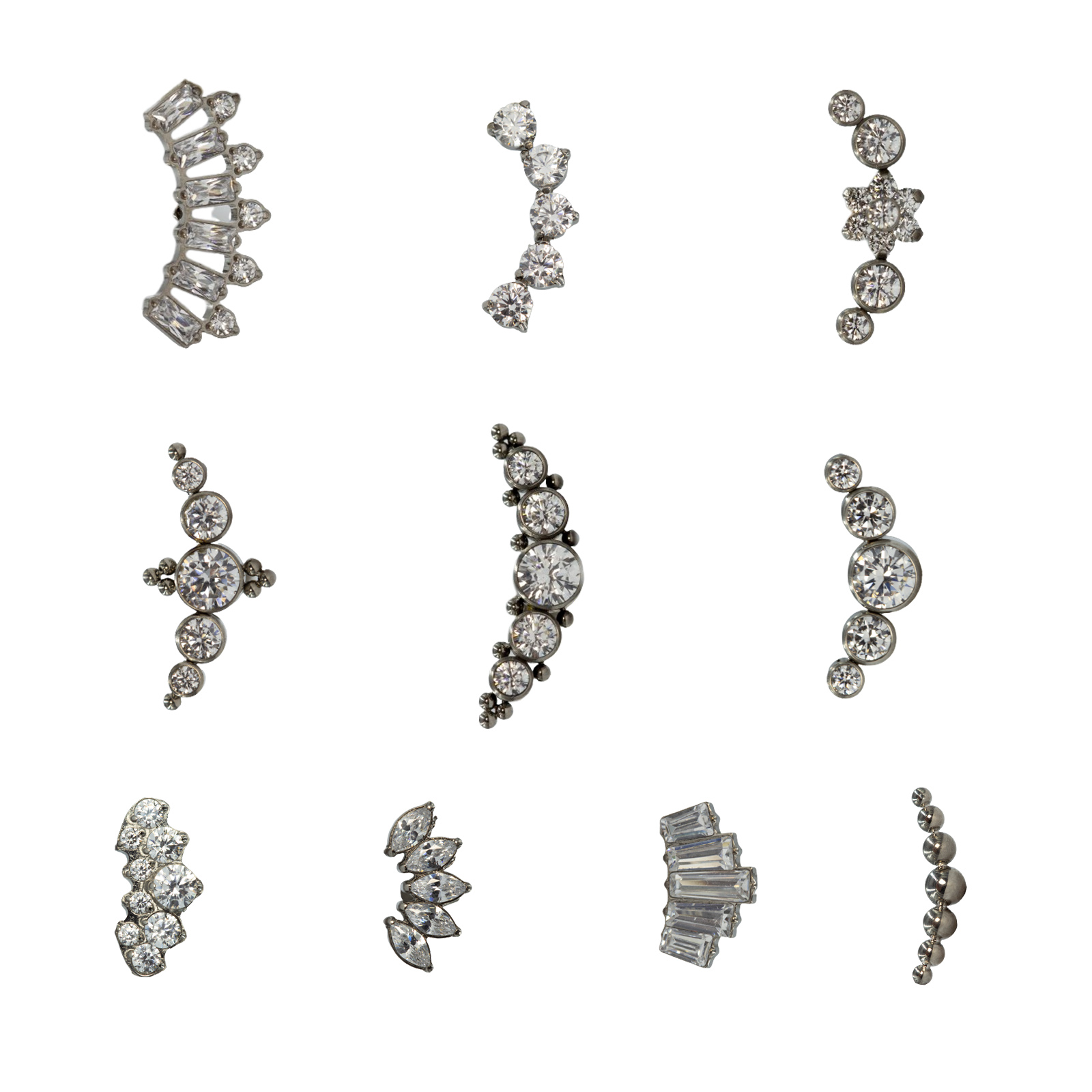 Body Jewelry Implants - 16G Implant Grade Titanium ASTM F136
