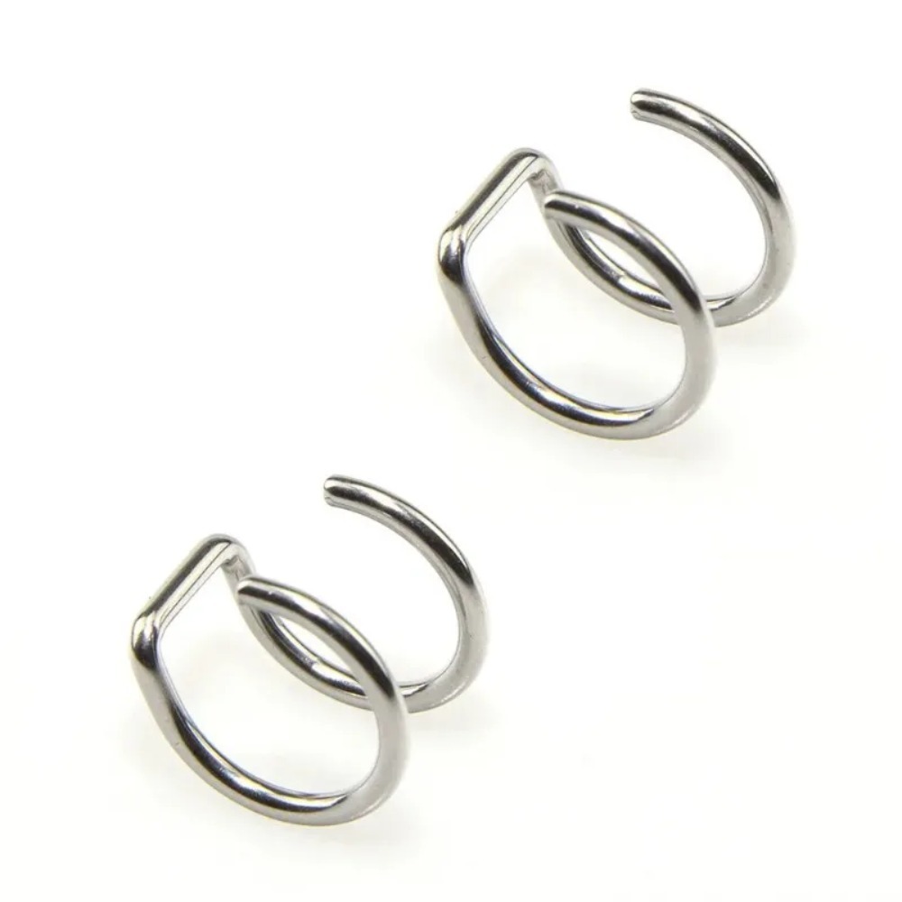 Body Jewelry Earrings - 2026 NEW 2Pcs 316L Stainless Steel