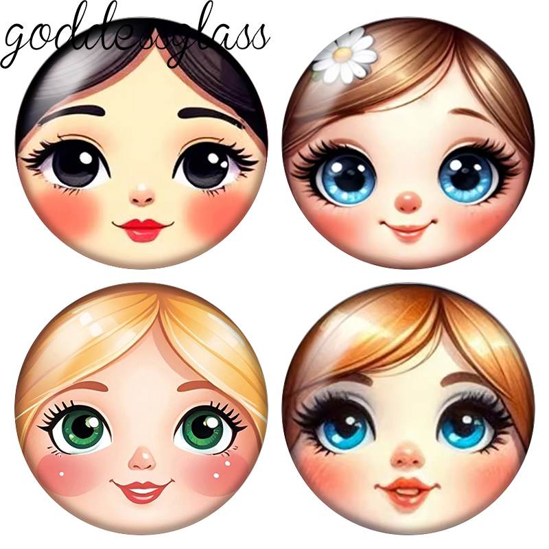 Body Jewelry Top - Beauty Girl Face Matryoshka doll Lovely