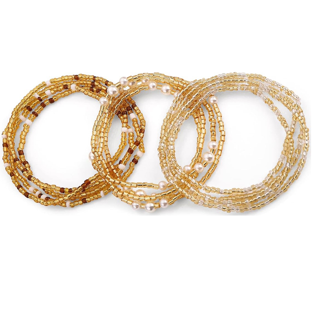 Body Jewelry Changing Kit - Waist Beads for Women Belly Beads