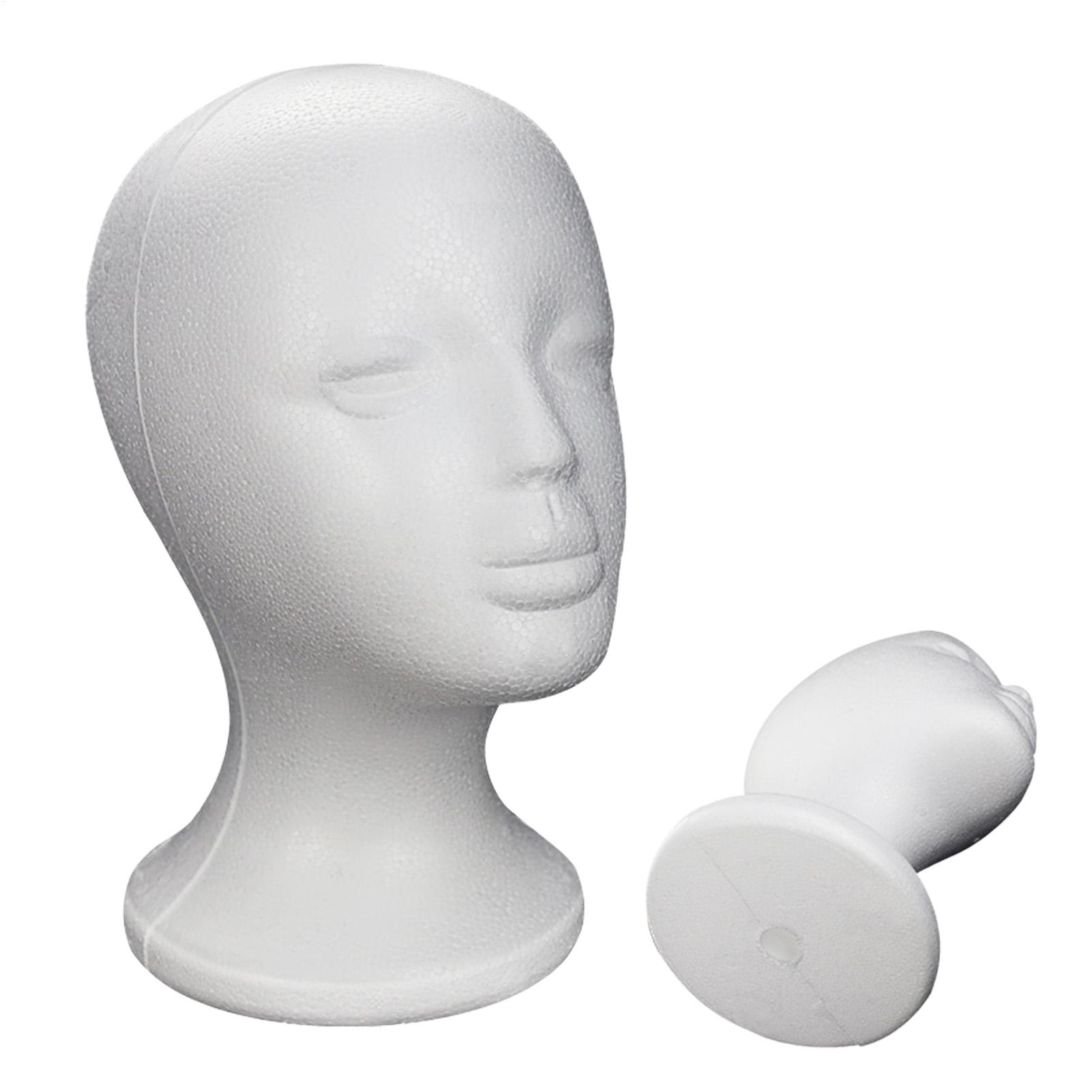 Body Jewelry Shop - Foam Mannequin Head Female Model Display