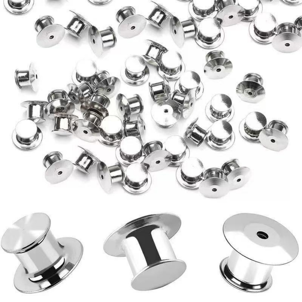 Body Jewelry Top - 20pcs Mteal Locking Pin Backs |