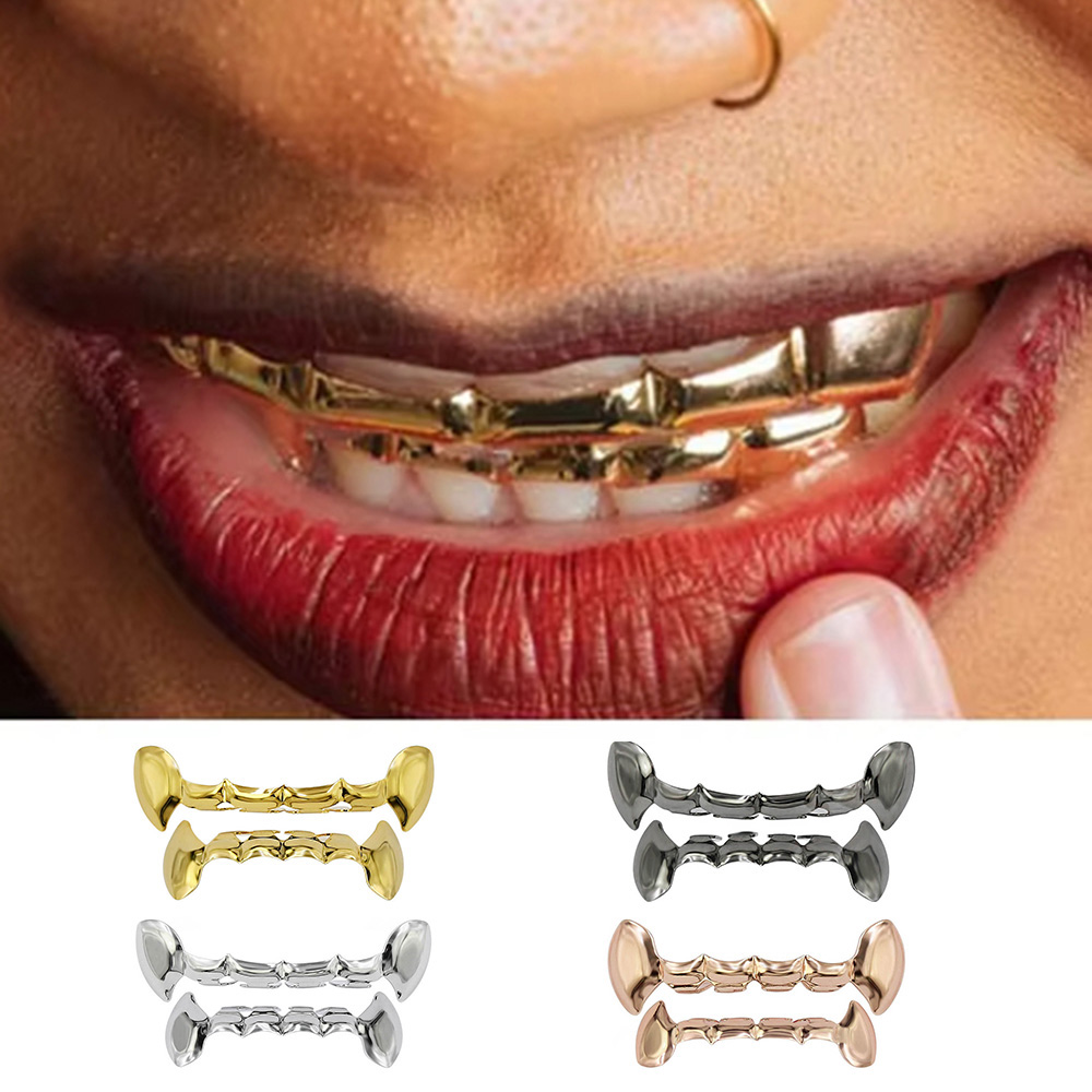 Body Jewelry Men - YOUNGX Hip Hop Vampire Fangs Teeth