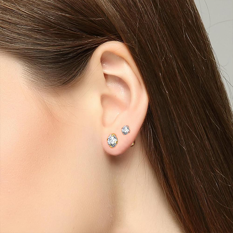 16G Titanium Internally Thread - огляд і ціна Body Jewelry Earrings