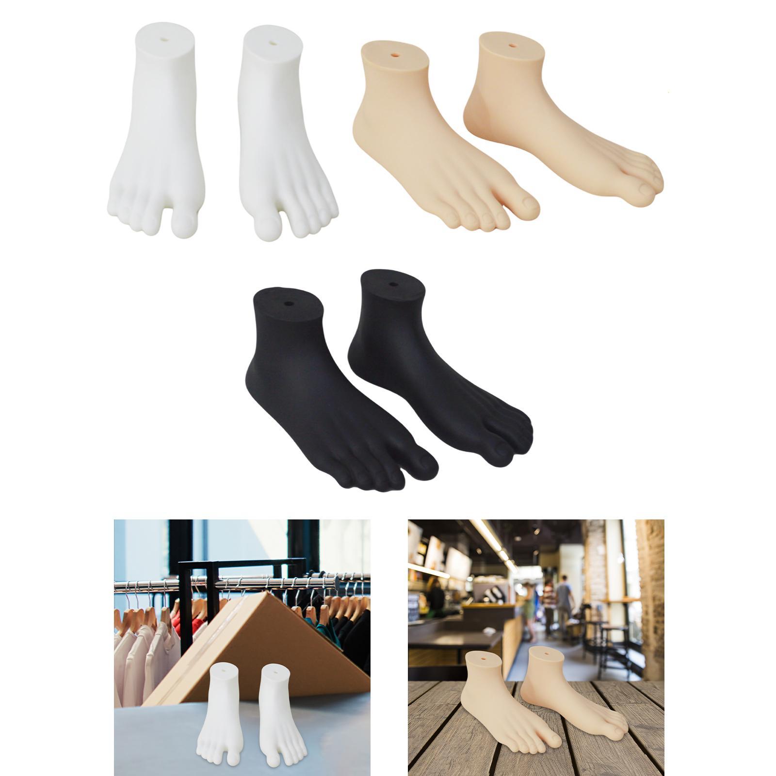 2Pcs Mannequin Foot Manikin Fe - огляд і ціна Body Jewelry Mall
