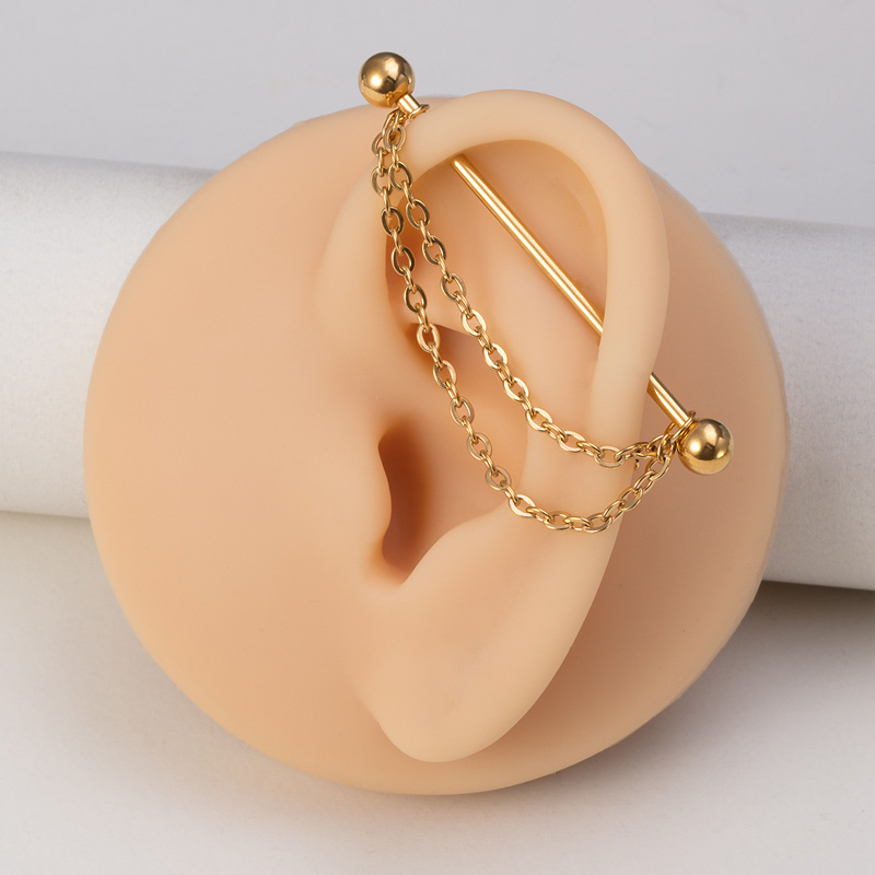 1pc Industrial Piercing Barbel - огляд і ціна Body Jewelry Implants