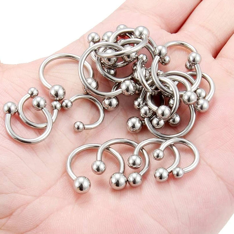 24Pc/set Surgical Steel Eyebro - огляд і ціна Body Jewelry Changing Kit