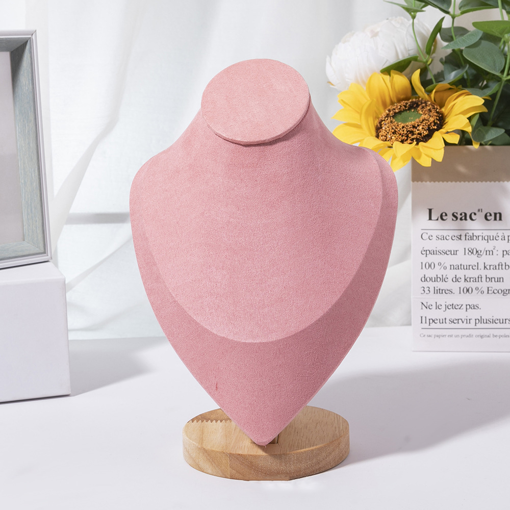 1pc Wooden Mannequin Bust Neck - огляд і ціна Body Jewelry Display Ideas