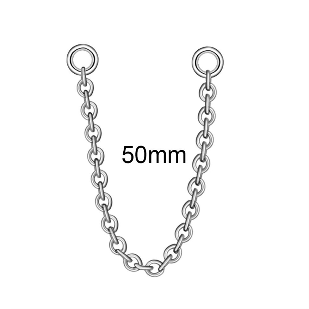 Fashion Titanium Nose Chain Th - огляд і ціна Body Jewelry Earrings