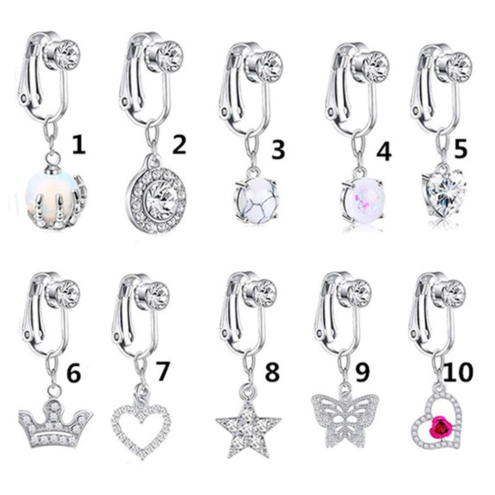Accessories Clip On Earrings C - огляд і ціна Body Jewelry Earrings