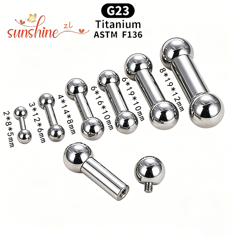 Implant Grade Titanium ASTM F1 - огляд і ціна Body Jewelry Implants