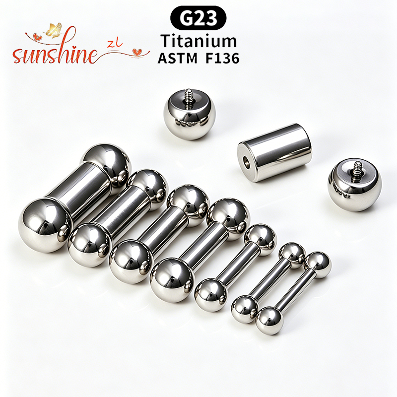 Implant Grade Titanium ASTM F1 - огляд і ціна Body Jewelry Implants