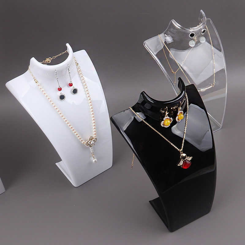 Plastic Mannequin Necklace Dis - огляд і ціна Body Jewelry Display Ideas