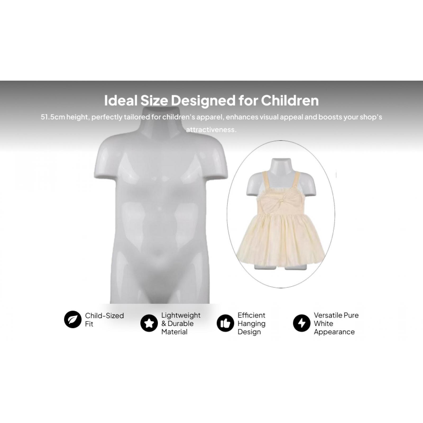 Kid Mannequin Torso Child Mann - огляд і ціна Body Jewelry Shop
