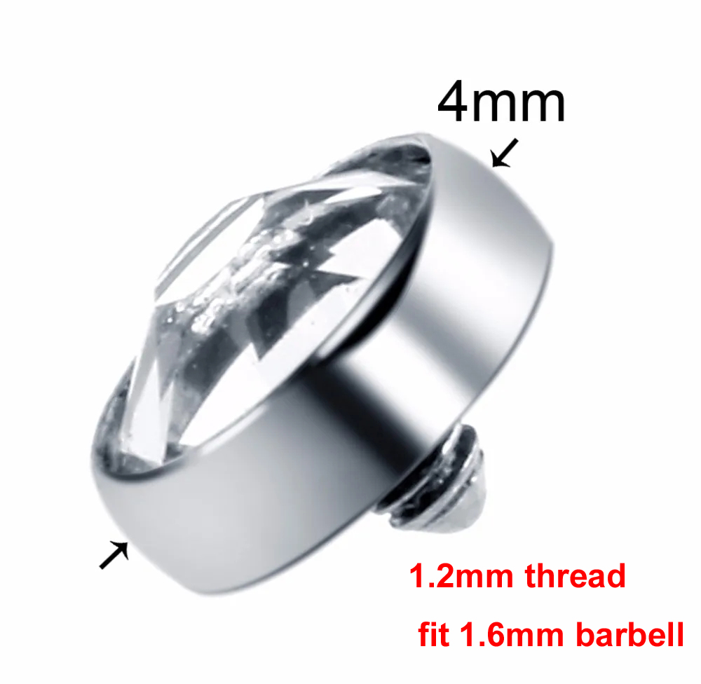 1PC G23 Titanium Dermal Anchor - огляд і ціна Body Jewelry Implants
