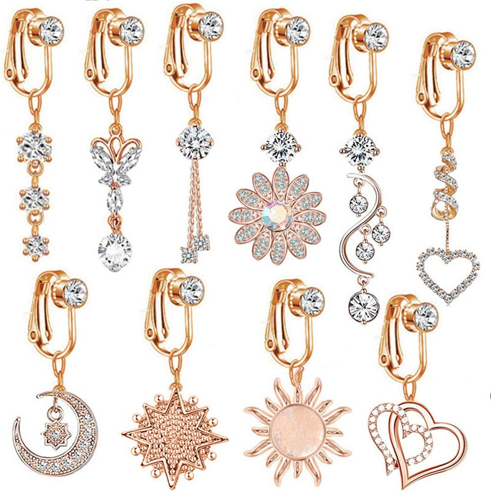 Clip On Umbilical Cartilage Cl - огляд і ціна Body Jewelry Earrings