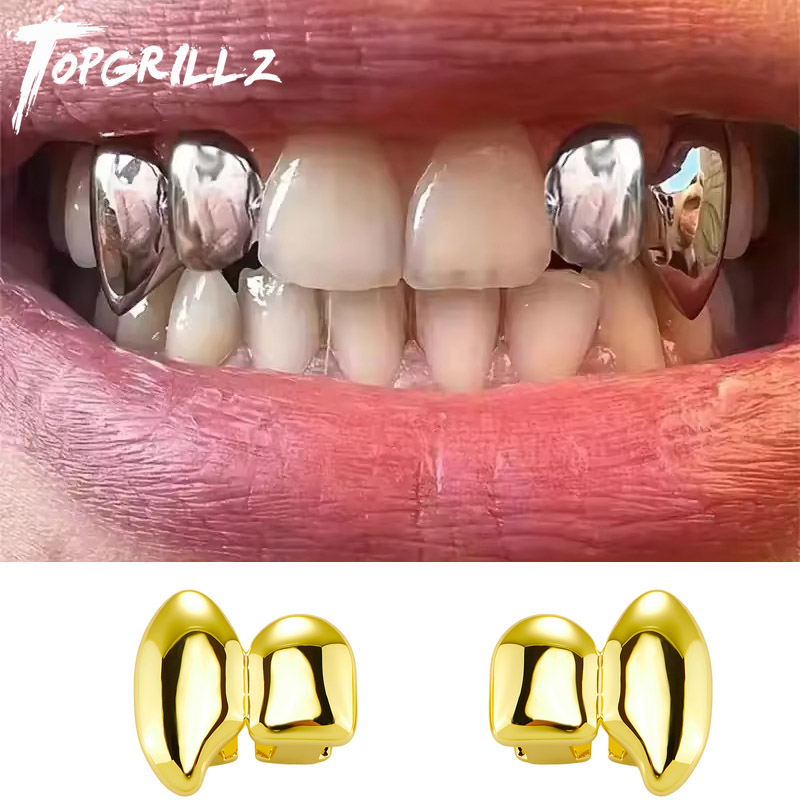 TOPGRILLZ Vampire DIY Double F - огляд і ціна Body Jewelry Men