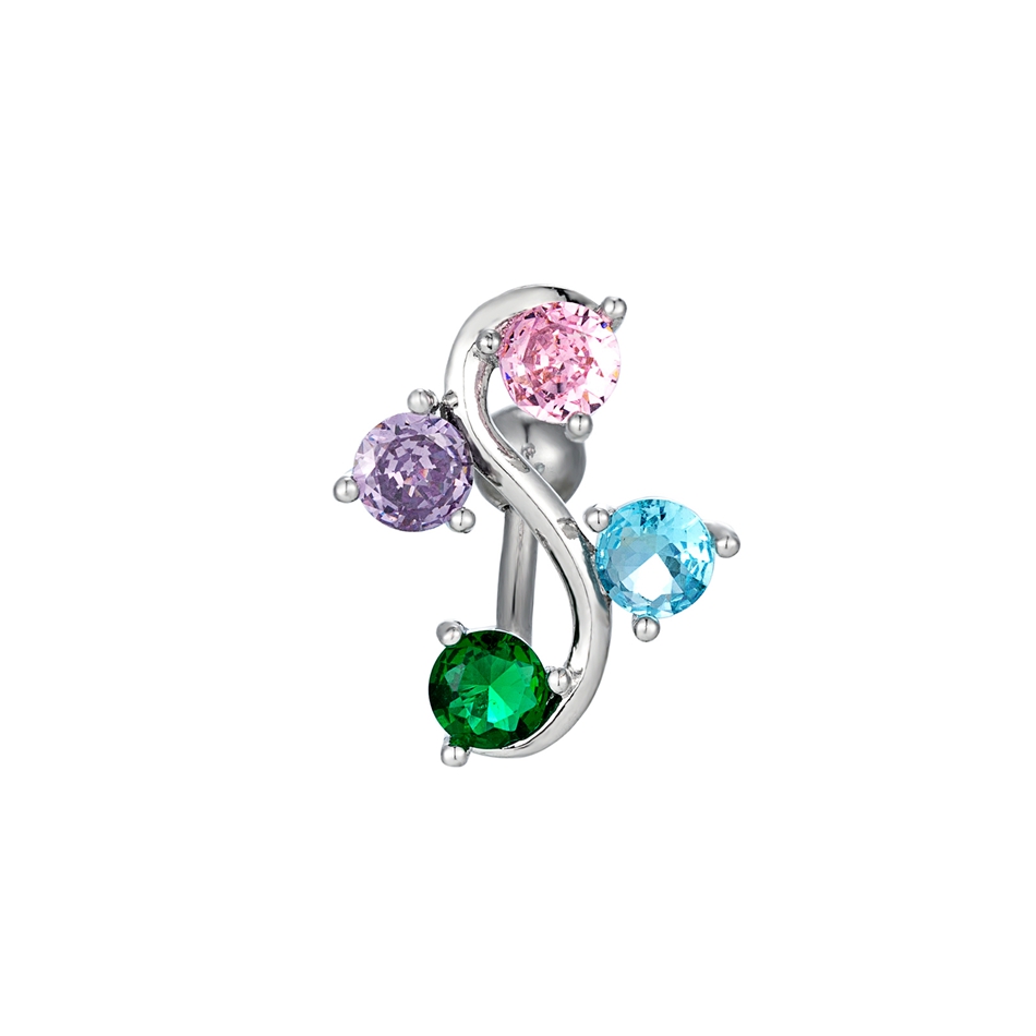 Stainless Steel Curved Belly R - огляд і ціна Body Jewelry Shop