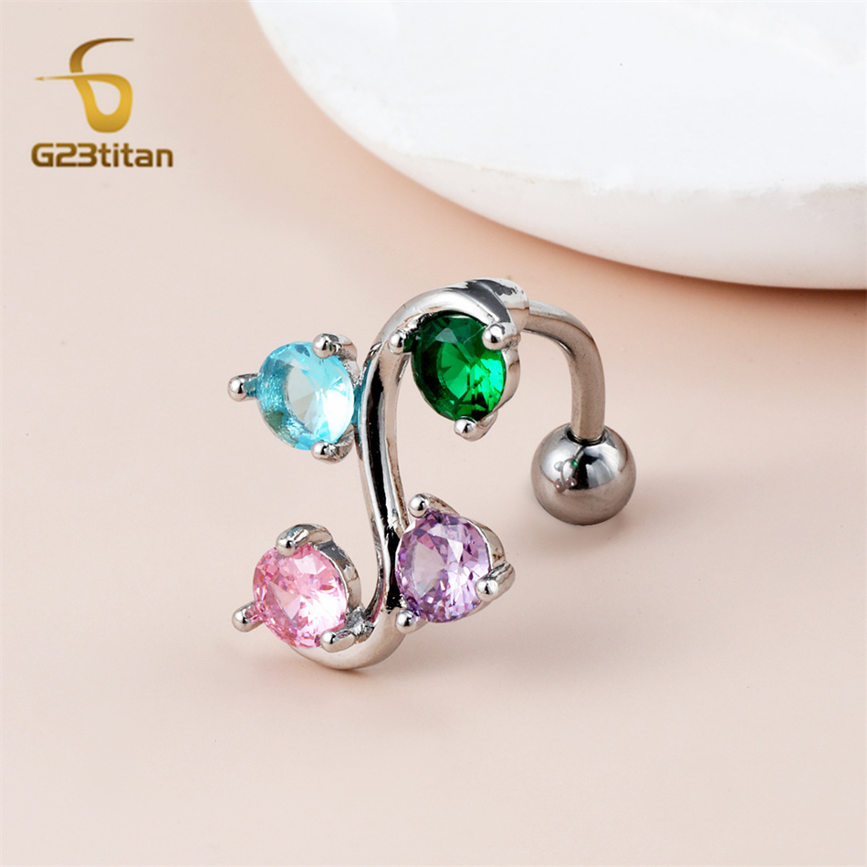 Stainless Steel Curved Belly R - огляд і ціна Body Jewelry Shop