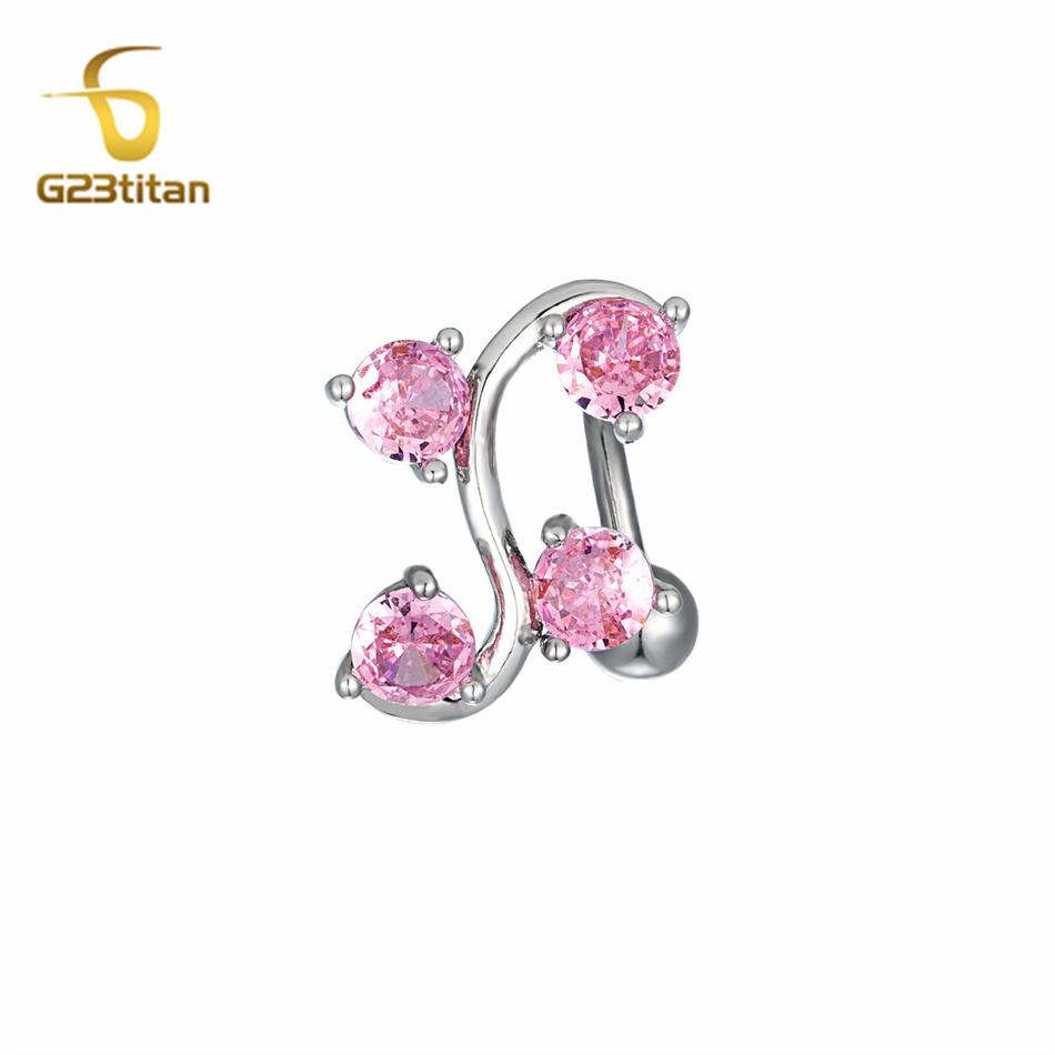 Stainless Steel Curved Belly R - огляд і ціна Body Jewelry Shop