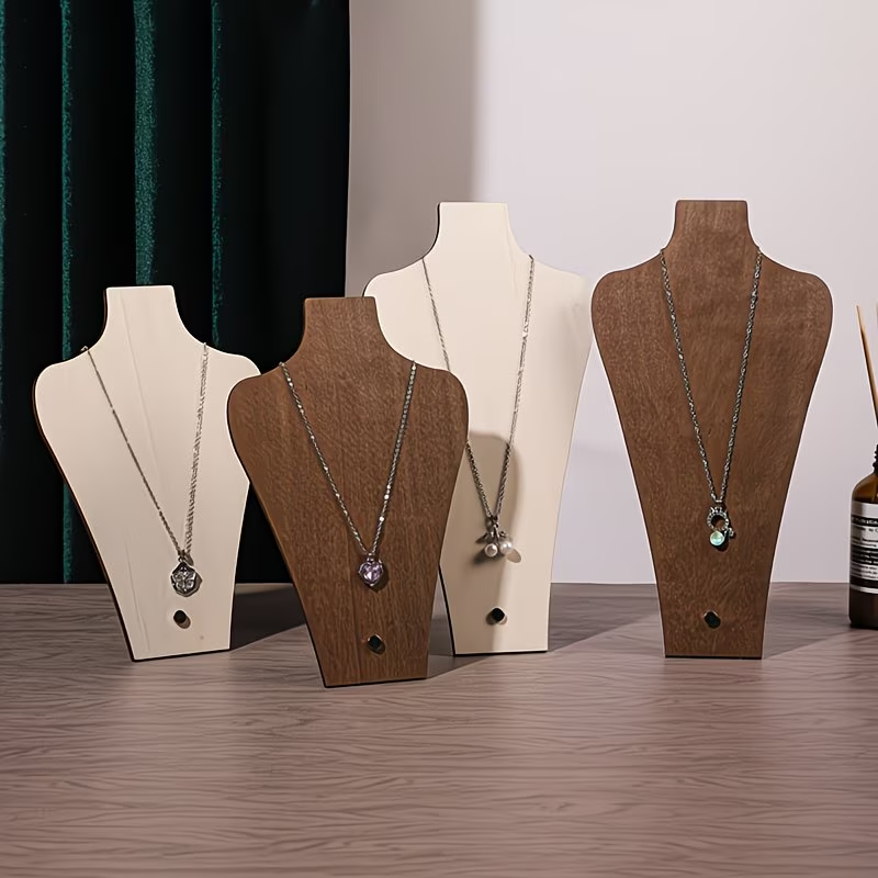 Walnut Wood Detachable Mannequ - огляд і ціна Body Jewelry Display Ideas