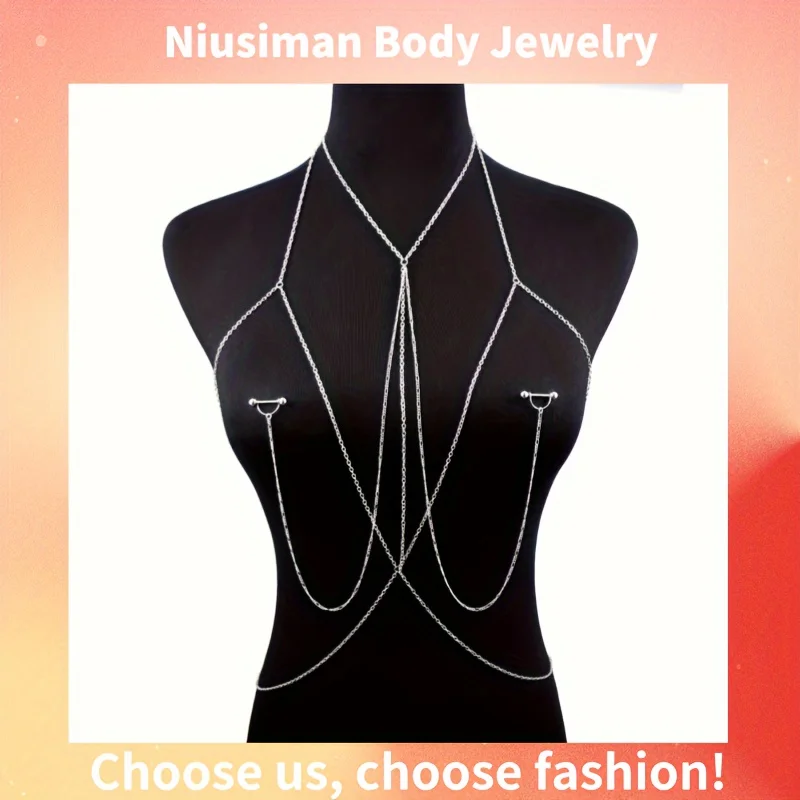 1pc  Elegant & Sexy Body Chain - огляд і ціна Body Jewelry Chest