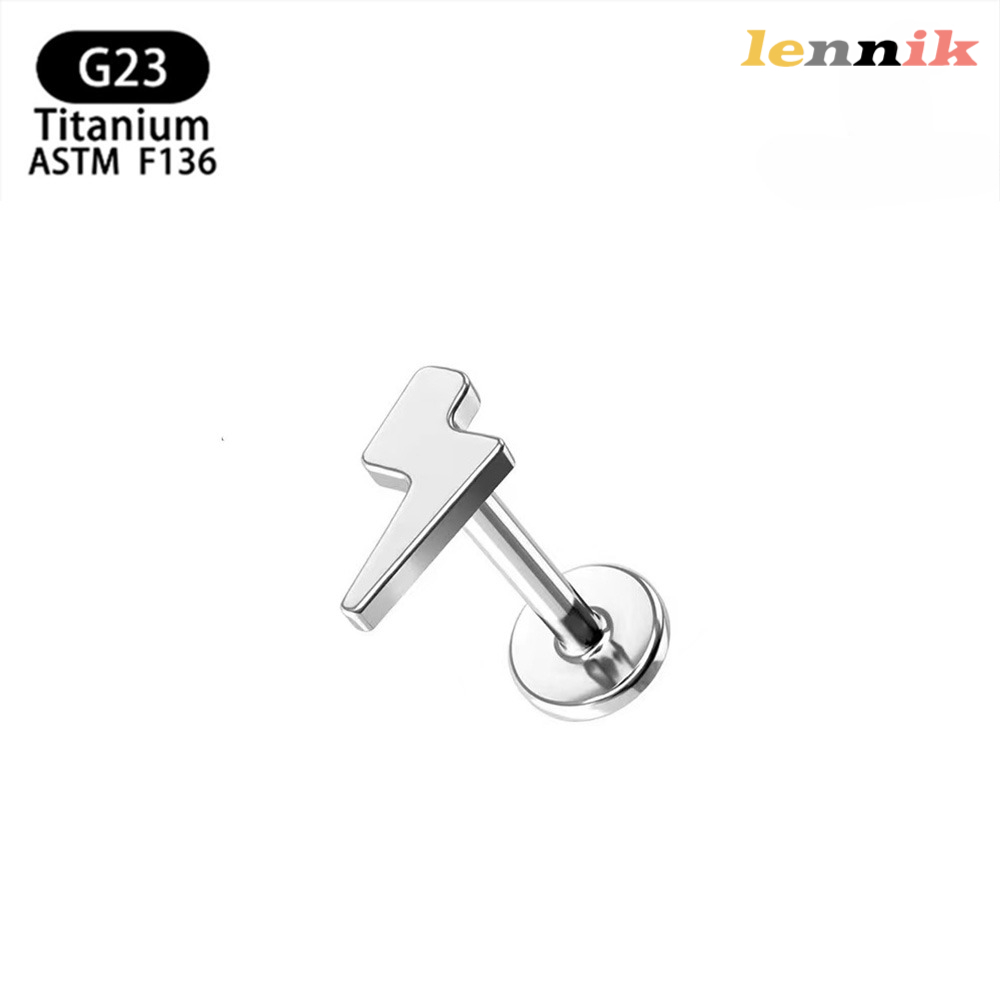 LENNIK F136 Titanium Alloy Cro - огляд і ціна Body Jewelry Earrings