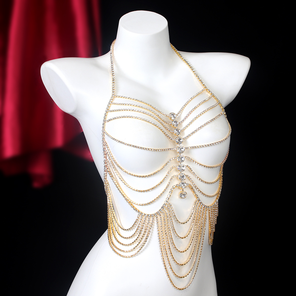 Luxurious Stripe Tassels Retro - огляд і ціна Body Jewelry Chest