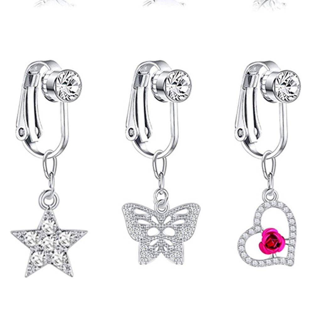 Accessories Clip On Earrings C - огляд і ціна Body Jewelry Earrings
