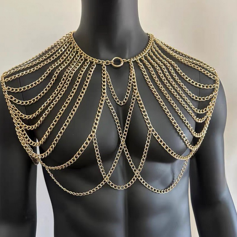 Body Chain for Men Jewelry Lan - огляд і ціна Body Jewelry Men