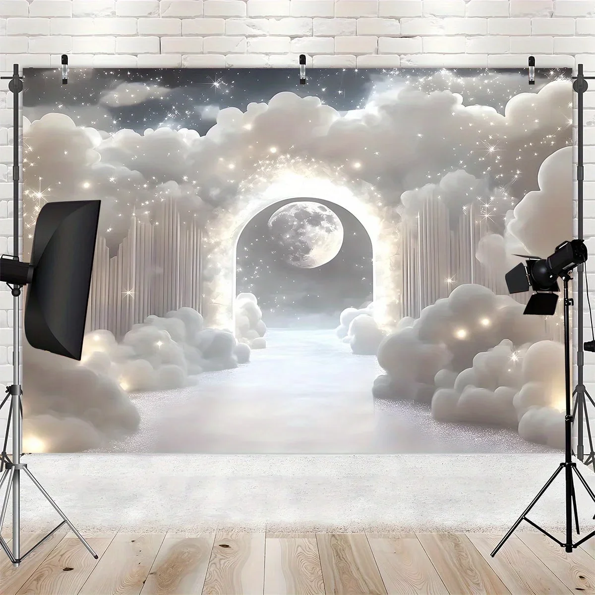 2D flat banner, 1 piece - Whit - огляд і ціна Star Flat Back
