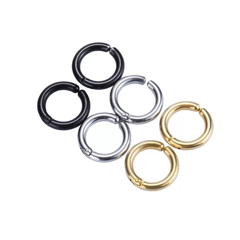 2/6Pcs Fake Huggie Hoop Earrin - огляд і ціна Body Jewelry Earrings