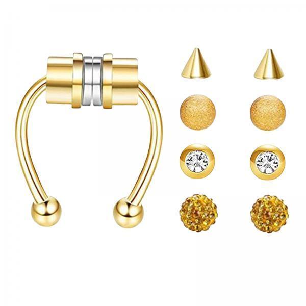 Stainless Steel Magnetic Fake  - огляд і ціна Body Jewelry Shop