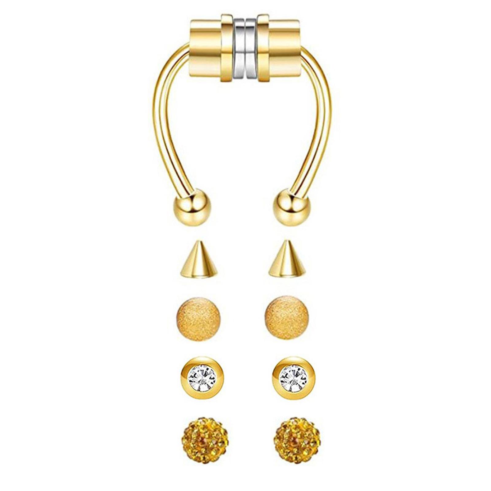 Stainless Steel Magnetic Fake  - огляд і ціна Body Jewelry Shop