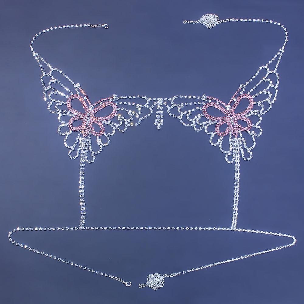 Sexy Butterfly Rhinestone Chai - огляд і ціна Body Jewelry Changing Kit