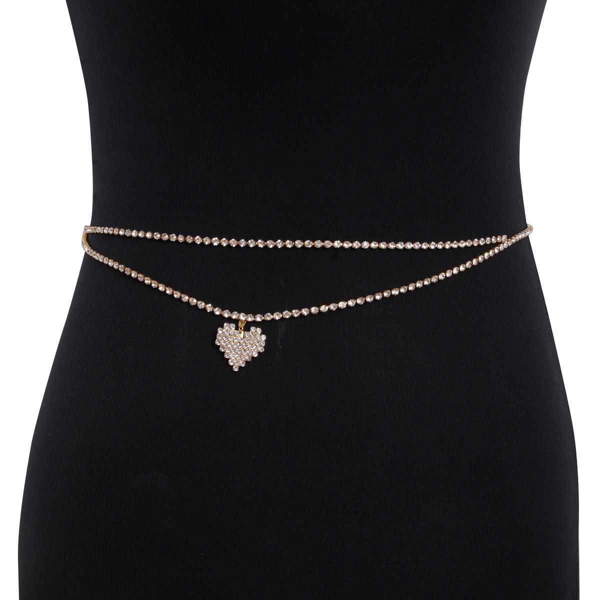 Fashionable Heart-shaped Sexy  - огляд і ціна Body Jewelry Chest
