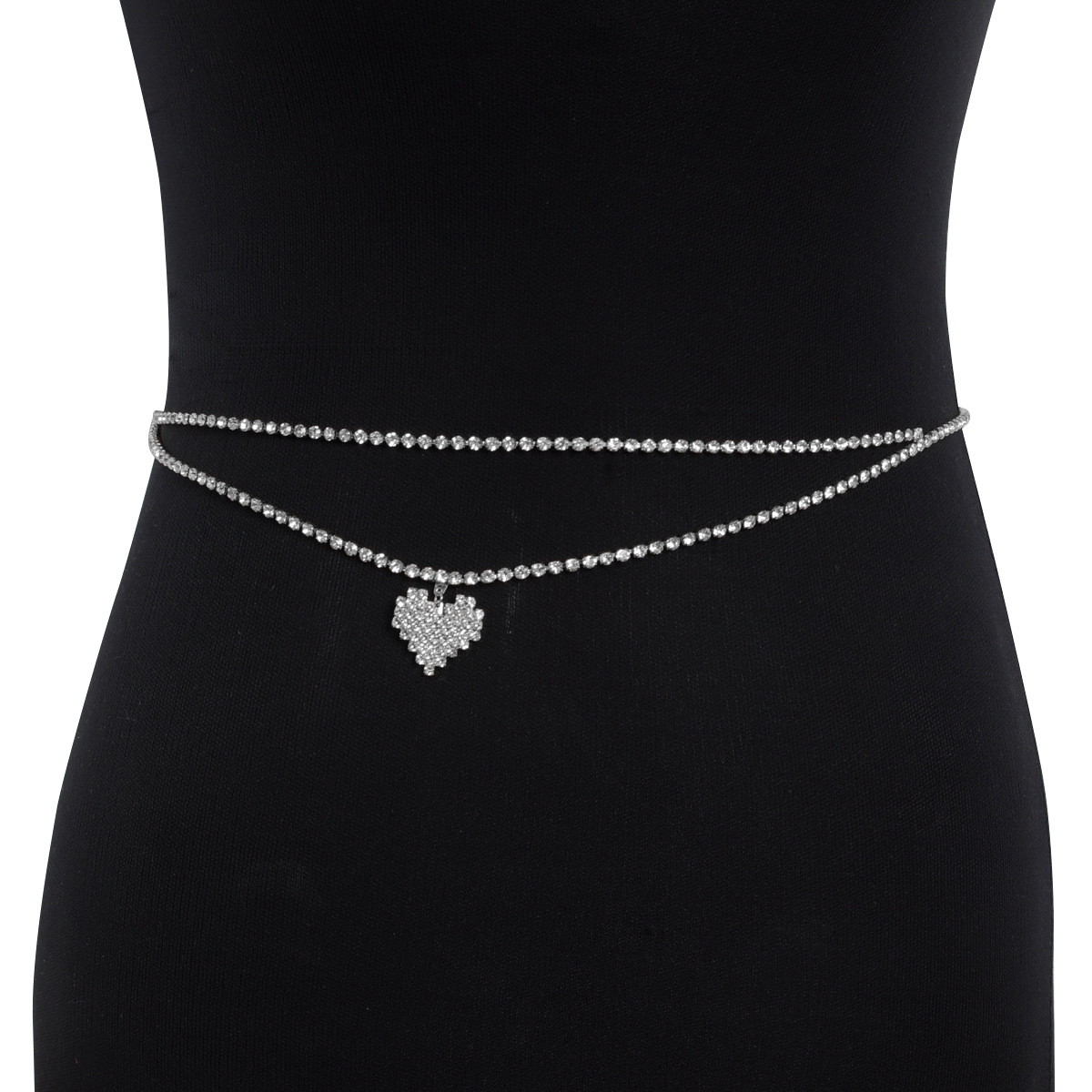 Fashionable Heart-shaped Sexy  - огляд і ціна Body Jewelry Chest