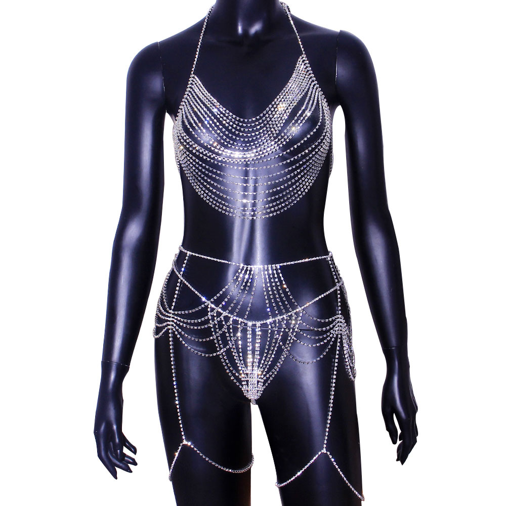Sexy Body Chain Waist Chain Cr - огляд і ціна Body Jewelry Chest