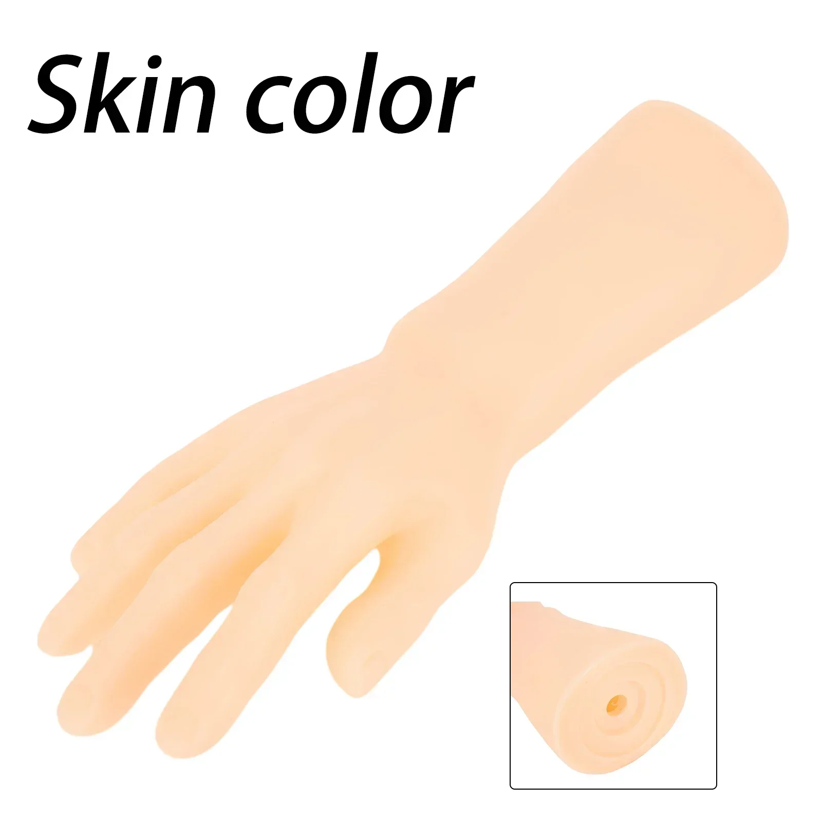 Male Right Hand Silicone Displ - огляд і ціна Body Jewelry Shop