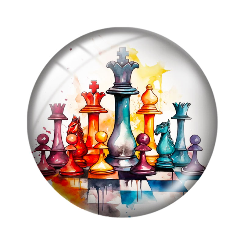 Watercolor Chess Game  12/18/2 - огляд і ціна Body Jewelry Top