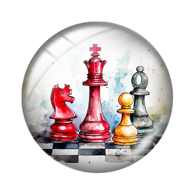 Watercolor Chess Game  12/18/2 - огляд і ціна Body Jewelry Top