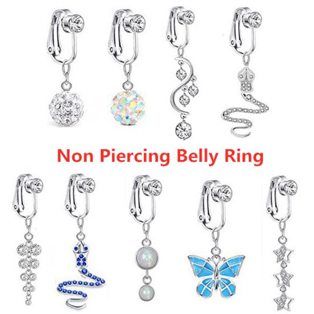 Accessories Women Clip On Earr - огляд і ціна Body Jewelry Earrings