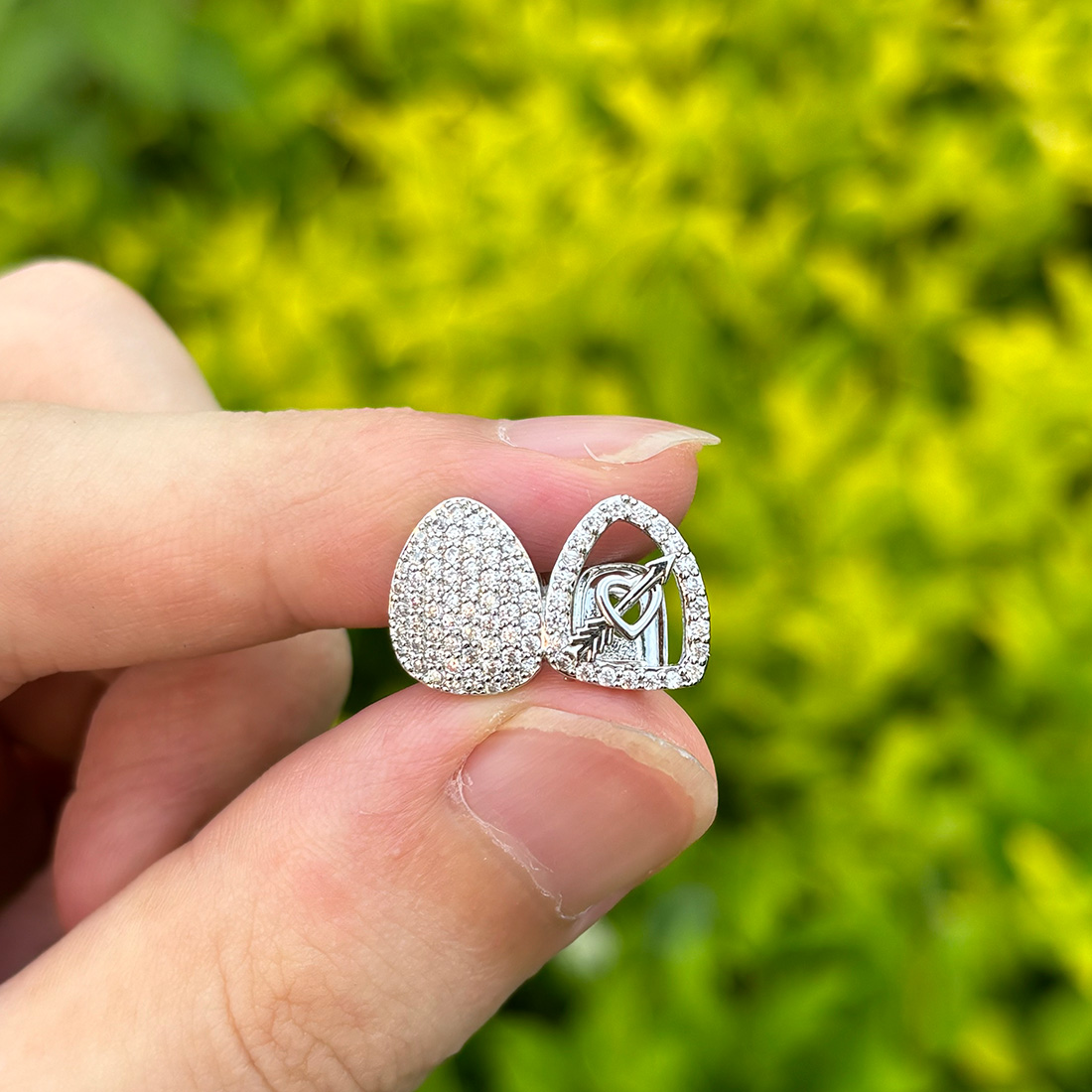 RACHELZ Hip Hop Double Love He - огляд і ціна Body Jewelry Men