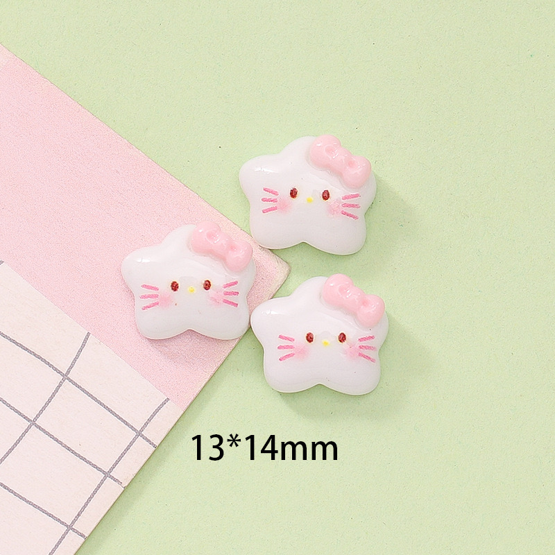20Pcs New Cute Resin Mini cart - огляд і ціна Star Flat Back
