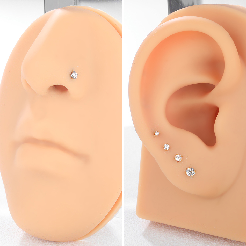 1/5pcs Implant Grade Titanium  - огляд і ціна Body Jewelry Implants