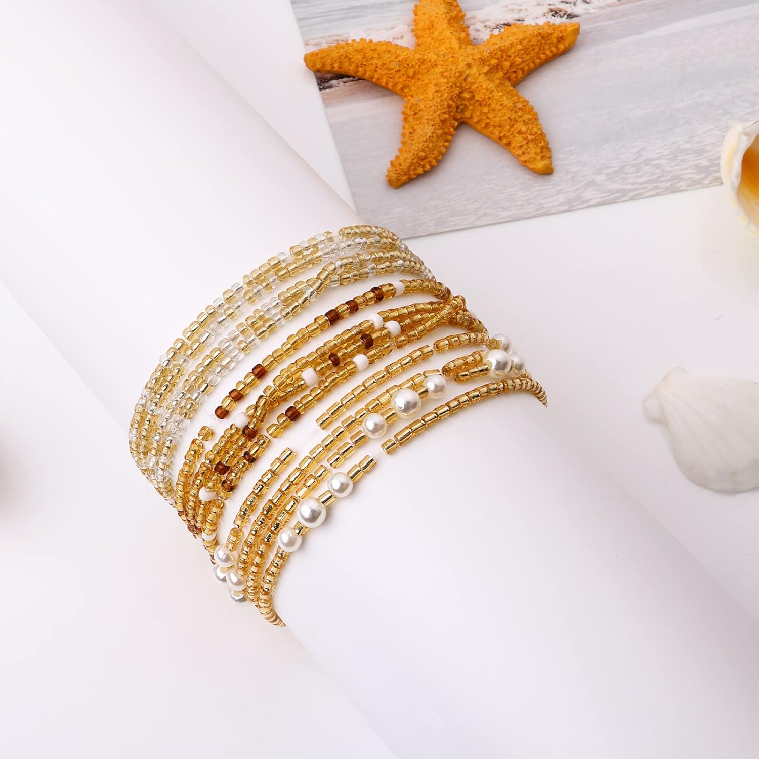 Waist Beads for Women Belly Be - огляд і ціна Body Jewelry Changing Kit