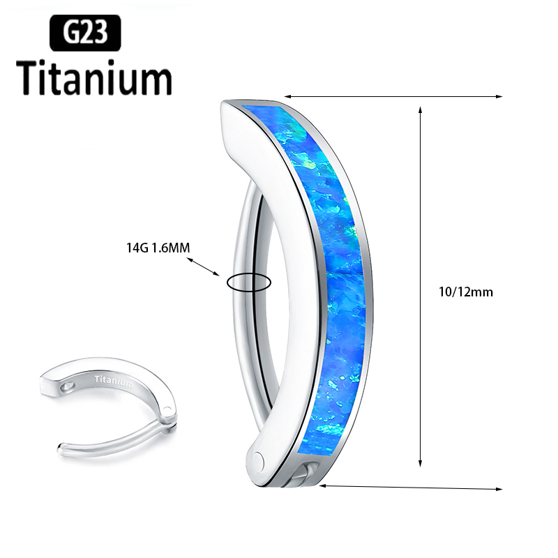 1PC 14G Implant Grade G23 Tita - огляд і ціна Body Jewelry Implants